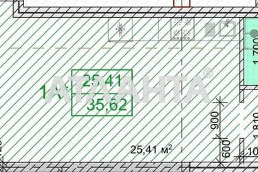 1-кімнатна квартира за адресою вул. Базарна (площа 35,6 м²) - Atlanta.ua - фото 15