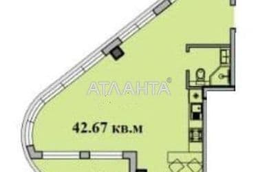 1-room apartment apartment by the address st. Zabolotnogo ak (area 47,1 m²) - Atlanta.ua - photo 6