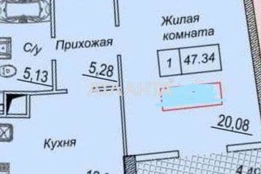 1-room apartment apartment by the address st. Kamanina (area 48 m²) - Atlanta.ua - photo 26