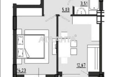 1-комнатная квартира по адресу ул. Чехова (площадь 37,2 м²) - Atlanta.ua - фото 12