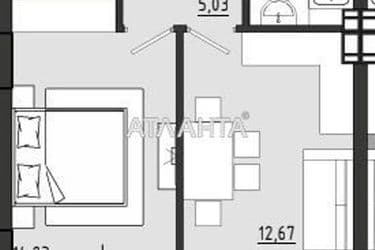 1-room apartment apartment by the address st. Chekhova (area 37,2 m²) - Atlanta.ua - photo 12