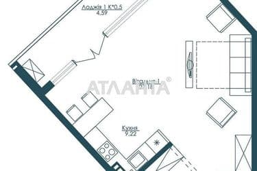 1-room apartment apartment by the address st. Frantsuzskiy bul Proletarskiy bul (area 52 m²) - Atlanta.ua - photo 20
