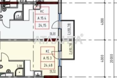 1-комнатная квартира по адресу ул. Приморская (площадь 25,9 м²) - Atlanta.ua - фото 19