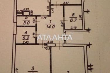 3-rooms apartment apartment by the address st. Frantsuzskiy bul Proletarskiy bul (area 128 m²) - Atlanta.ua - photo 29