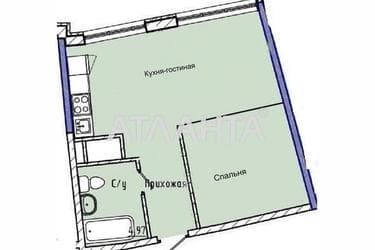 1-room apartment apartment by the address st. Kamanina (area 40,9 m²) - Atlanta.ua - photo 23