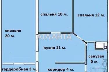 3-кімнатна квартира за адресою вул. Перлинна (площа 65 м²) - Atlanta.ua - фото 27
