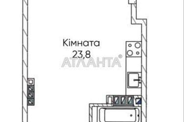 1-room apartment apartment by the address st. Paustovskogo (area 34,2 m²) - Atlanta.ua - photo 9