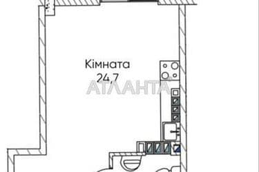 1-комнатная квартира по адресу ул. Паустовского (площадь 34,9 м²) - Atlanta.ua - фото 10