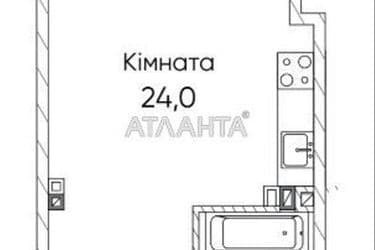 1-room apartment apartment by the address st. Paustovskogo (area 34,6 m²) - Atlanta.ua - photo 10