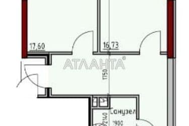 2-rooms apartment apartment by the address st. Dachnaya (area 65,6 m²) - Atlanta.ua - photo 24