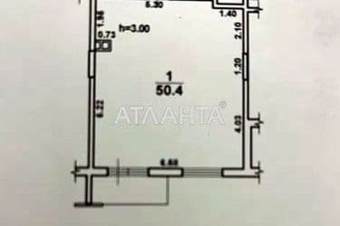 1-комнатная квартира по адресу Маячный пер. (площадь 51 м²) - Atlanta.ua - фото 11