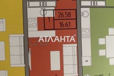 1-room apartment apartment by the address st. Pishonovskaya (area 26,6 m²) - Atlanta.ua - photo 7
