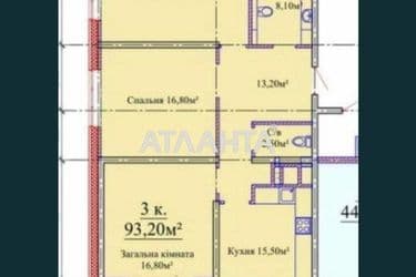 3-rooms apartment apartment by the address st. Varnenskaya (area 93,2 m²) - Atlanta.ua - photo 7