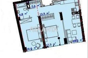2-кімнатна квартира за адресою вул. Гоголя (площа 44 м²) - Atlanta.ua - фото 12