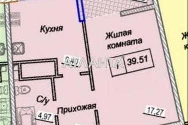 1-room apartment apartment by the address st. Kamanina (area 41 m²) - Atlanta.ua - photo 24