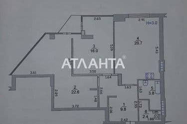 3-rooms apartment apartment by the address st. Parkovaya (area 76 m²) - Atlanta.ua - photo 34