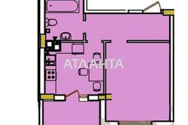 1-кімнатна квартира за адресою вул. Будівельна (площа 38 м²) - Atlanta.ua - фото 7