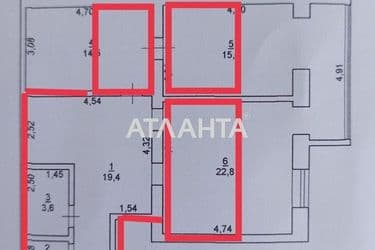 4-к apartment on street Krupskoy  - Atlanta.ua - photo 4