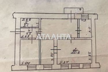 3-комнатная квартира по адресу ул. Бунина (площадь 71 м²) - Atlanta.ua - фото 26