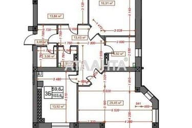 3-rooms apartment apartment by the address st. Milanskaya (area 103 m²) - Atlanta.ua - photo 11
