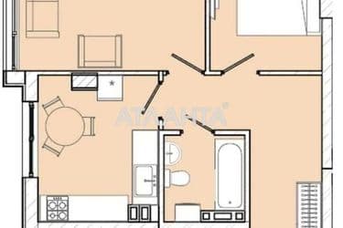 2-rooms apartment apartment by the address st. Marselskaya (area 45 m²) - Atlanta.ua - photo 7