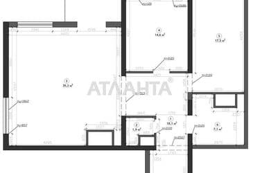 3-rooms apartment apartment by the address st. Gagarina pr (area 101 m²) - Atlanta.ua - photo 6