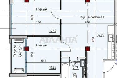 1-room apartment apartment by the address st. Primorskaya Suvorova (area 68,5 m²) - Atlanta.ua - photo 4