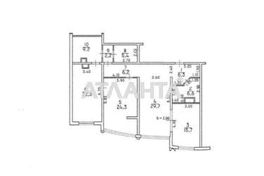 3-rooms apartment apartment by the address st. Arkadievskiy per (area 127,9 m²) - Atlanta.ua - photo 54