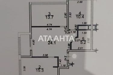 3-rooms apartment apartment by the address st. Basseynaya (area 75,2 m²) - Atlanta.ua - photo 26