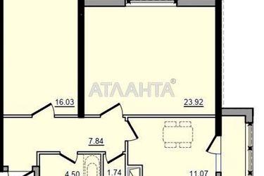 2-rooms apartment apartment by the address st. Sakharova (area 67,6 m2) - Atlanta.ua - photo 8