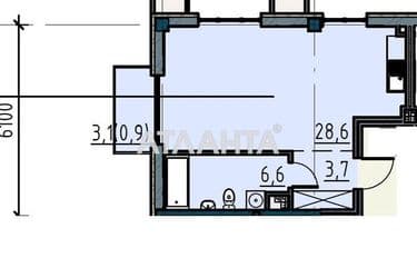1-room apartment apartment by the address st. Rishelevskaya Lenina (area 39,9 m²) - Atlanta.ua - photo 16