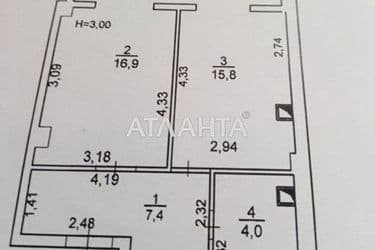 1-room apartment apartment by the address st. Dacha Kovalevskogo Amundsena (area 44 m²) - Atlanta.ua - photo 17