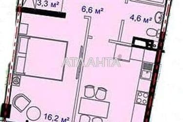 1-room apartment apartment by the address st. Gogolya (area 46,9 m²) - Atlanta.ua - photo 14