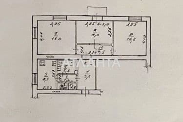 3-rooms apartment apartment by the address st. Shkolnyy aerodrom (area 70,9 m²) - Atlanta.ua - photo 28