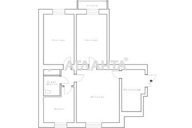 3-rooms apartment apartment by the address st. Tiraspolskaya 1905 goda ul (area 93 m²) - Atlanta.ua - photo 57