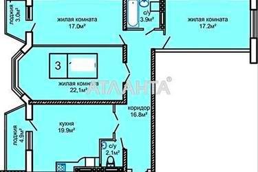 3-комнатная квартира по адресу Костанди 1-й пер. (площадь 108,4 м²) - Atlanta.ua - фото 6