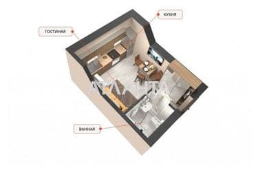 1-room apartment apartment by the address st. Spreysa (area 17 m²) - Atlanta.ua - photo 7