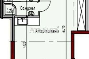 1-room apartment apartment by the address st. Dachnaya (area 28 m²) - Atlanta.ua - photo 4