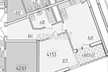1-room apartment apartment by the address st. Krasnova (area 41,5 m²) - Atlanta.ua - photo 10