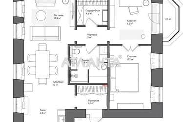 4+-rooms apartment apartment by the address st. Knyazheskaya Baranova (area 150 m²) - Atlanta.ua - photo 26