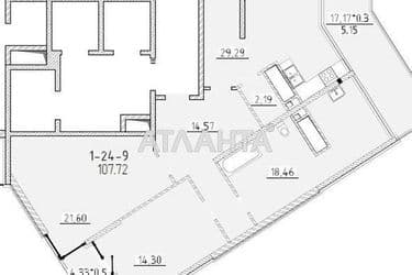 3-rooms apartment apartment by the address st. Krasnova (area 107,7 m²) - Atlanta.ua - photo 12