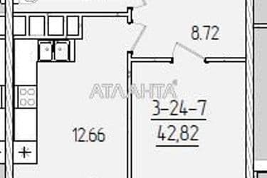 1-room apartment apartment by the address st. Krasnova (area 42,8 m²) - Atlanta.ua - photo 10