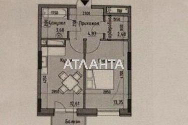 1-room apartment apartment by the address st. Radostnaya (area 38 m²) - Atlanta.ua - photo 6