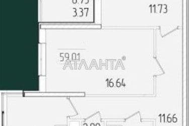 2-комнатная квартира по адресу ул. Краснова (площадь 58,7 м²) - Atlanta.ua - фото 8