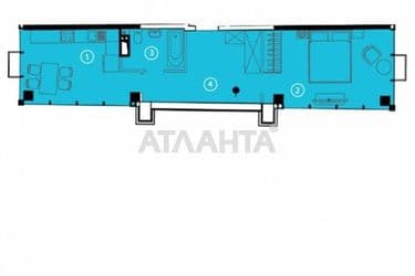 1-room apartment apartment by the address st. Druzhby narodov (area 52,8 m²) - Atlanta.ua - photo 14