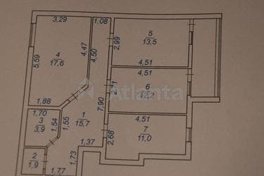 3-комнатная квартира по адресу ул. Кудряшова (площадь 82,3 м²) - Atlanta.ua - imageAlt 20