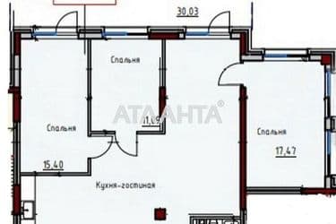 3-rooms apartment apartment by the address st. Dachnaya (area 103 m²) - Atlanta.ua - photo 30