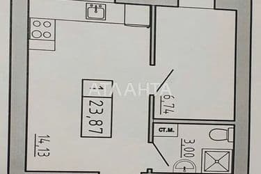 1-room apartment apartment by the address st. Spreysa (area 24 m²) - Atlanta.ua - photo 10