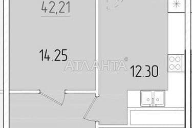 1-room apartment apartment by the address st. Krasnova (area 42,2 m²) - Atlanta.ua - photo 7