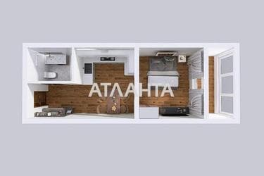 1-room apartment apartment by the address st. Nebesnoy Sotni pr Zhukova marsh pr Leninskoy iskry pr (area 24,5 m²) - Atlanta.ua - photo 28